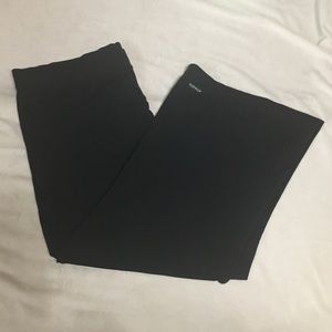 ATHLETA Black Wide Leg Yoga Pants Leggings L